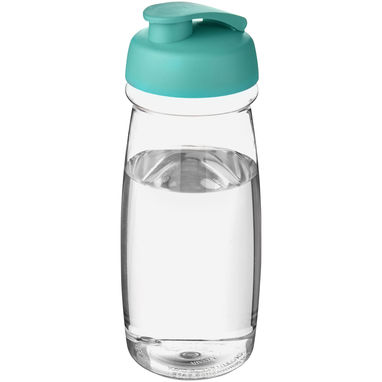 Бутылка спортивная H2O Pulse , цвет прозрачный, цвет морской волны - 21005420- Фото №1