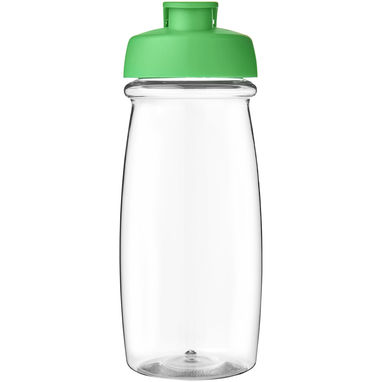 Бутылка спортивная H2O Pulse , цвет прозрачный, зеленый - 21005421- Фото №2