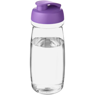 Бутылка спортивная H2O Pulse , цвет прозрачный, пурпурный - 21005423- Фото №1