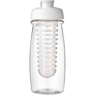 Пляшка спортивна H2O Pulse, колір прозорий, білий - 21005504- Фото №2