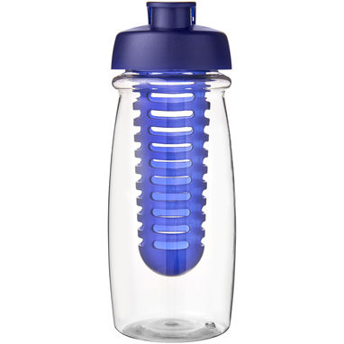 Бутылка спортивная H2O Pulse, цвет прозрачный, cиний - 21005505- Фото №2