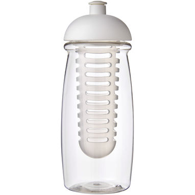 Бутылка спортивная H2O Pulse , цвет прозрачный, белый - 21005704- Фото №2