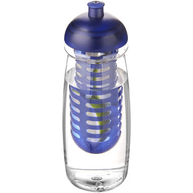 Бутылка спортивная H2O Pulse, цвет прозрачный, cиний - 21005705- Фото №1