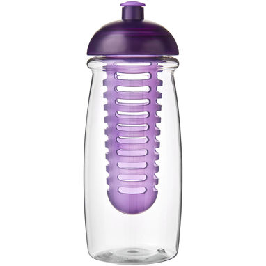 Бутылка спортивная H2O Pulse , цвет прозрачный, пурпурный - 21005709- Фото №2