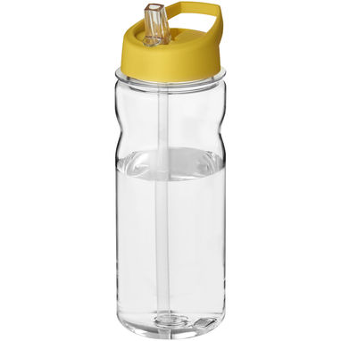 Пляшка спортивна H2O Base Tritan, колір прозорий, жовтий - 21006211- Фото №1