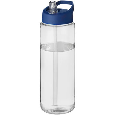 Бутылка спортивная H2O Vibe , цвет прозрачный, cиний - 21009609- Фото №1