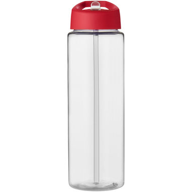 Бутылка спортивная H2O Vibe , цвет прозрачный, красный - 21009615- Фото №2