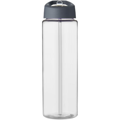 Пляшка спортивна H2O Vibe, колір прозорий, штормовий сірий - 21009617- Фото №2