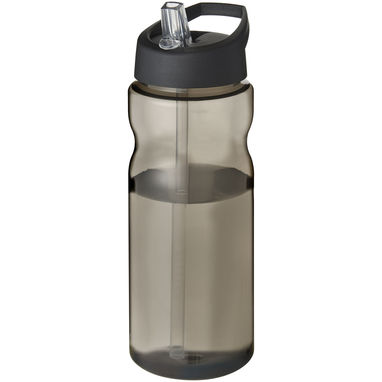 Бутылка спортивная H2O Eco , цвет угольный, сплошной черный - 21009900- Фото №1