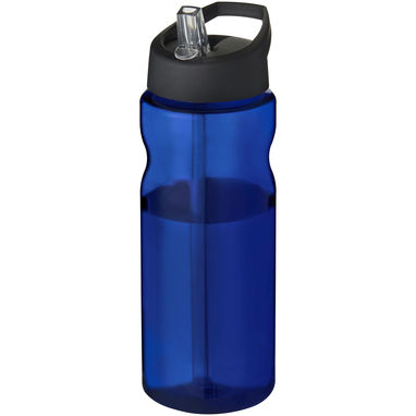 Бутылка спортивная H2O Eco , цвет cиний, сплошной черный - 21009902- Фото №1