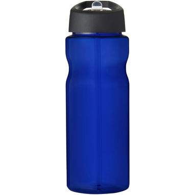 Бутылка спортивная H2O Eco , цвет cиний, сплошной черный - 21009902- Фото №2