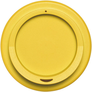 Термокружка Americano Eco, колір суцільний чорний, жовтий - 21042201- Фото №3