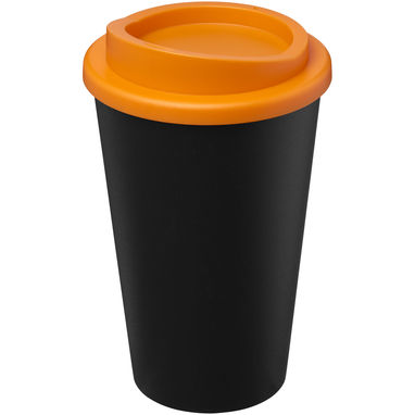 Термокружка Americano Eco , цвет сплошной черный, оранжевый - 21042202- Фото №1