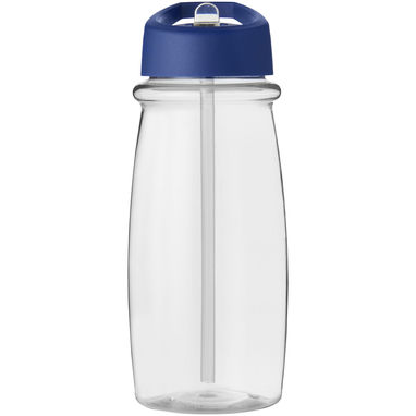 Бутылка спортивная H2O Pulse , цвет прозрачный, cиний - 21088201- Фото №2