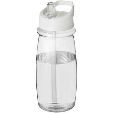 Бутылка спортивная H2O Pulse , цвет прозрачный, белый - 21088203- Фото №1