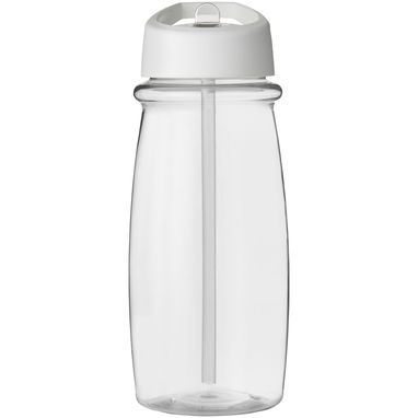 Бутылка спортивная H2O Pulse , цвет прозрачный, белый - 21088203- Фото №2