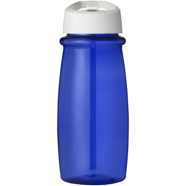 Пляшка спортивна H2O Pulse, колір синій, білий - 21088206- Фото №2