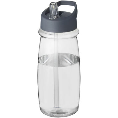 Пляшка спортивна H2O Pulse, колір прозорий, штормовий сірий - 21088211- Фото №1