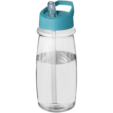 Пляшка спортивна H2O Pulse, колір прозорий, колір морської хвилі - 21088213- Фото №1