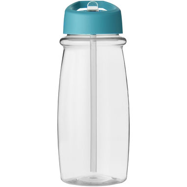 Пляшка спортивна H2O Pulse, колір прозорий, колір морської хвилі - 21088213- Фото №2