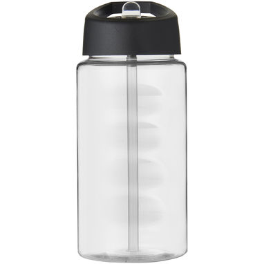 Пляшка спортивна H2O Bop, колір прозорий, суцільний чорний - 21088300- Фото №2