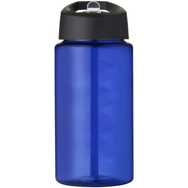 Бутылка спортивная H2O Bop , цвет cиний, сплошной черный - 21088306- Фото №2