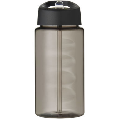 Бутылка спортивная H2O Bop , цвет угольный, сплошной черный - 21088308- Фото №2