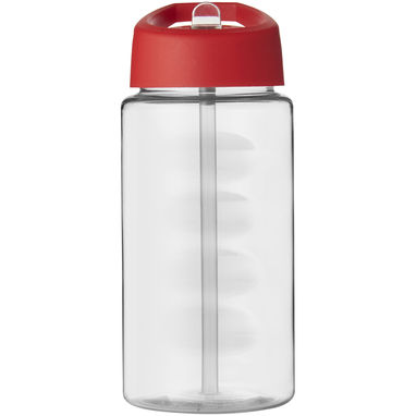 Бутылка спортивная H2O Bop , цвет прозрачный, красный - 21088310- Фото №2