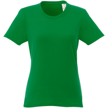 Футболка жіноча з коротким рукавом Heros, колір зелена папороть  розмір XS - 38029690- Фото №2