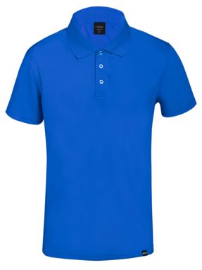 Рубашка-поло RPET Dekrom, цвет синий  размер M - AP721968-06_M- Фото №1