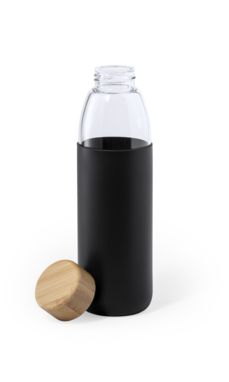 Спортивная бутылка Teltox, цвет черный - AP721985-10- Фото №3