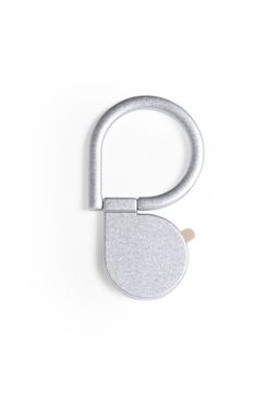 Кольцо с держателем для мобильного телефона Kafu, цвет серебристый - AP721994-21- Фото №4