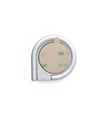 Кольцо с держателем для мобильного телефона Kafu, цвет серебристый - AP721994-21- Фото №9