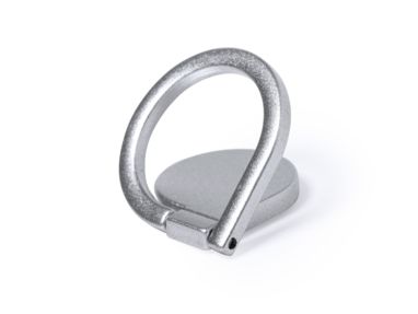 Кольцо с держателем для мобильного телефона Kafu, цвет серебристый - AP721994-21- Фото №10