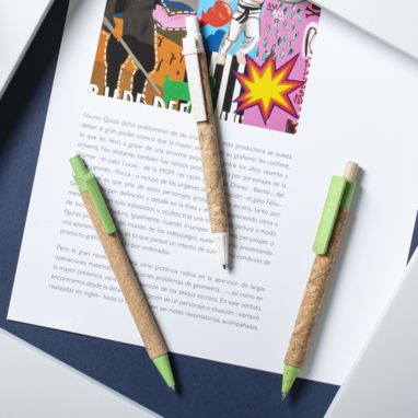 Шариковая ручка Yarden, цвет бежевый - AP721998-00- Фото №3