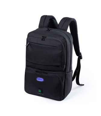Ультрафіолетовий стерилізатор рюкзак Kraps, колір чорний - AP722003-10- Фото №2