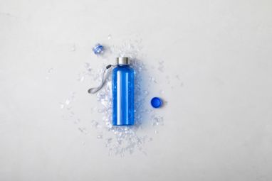 Спортивна пляшка RPET Lecit, колір синій - AP722013-06- Фото №5
