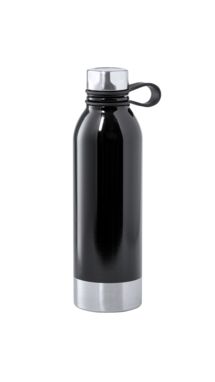 Спортивная бутылка Raltex, цвет черный - AP722020-10- Фото №1