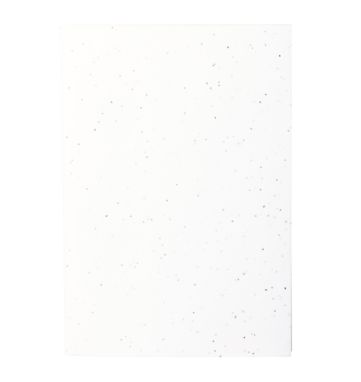 Блокнот из семенной бумаги Serex, цвет белый - AP722050-01- Фото №3