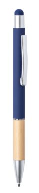 Сенсорна кулькова ручка Zabox, колір темно-синій - AP722052-06A- Фото №3