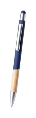 Сенсорна кулькова ручка Zabox, колір темно-синій - AP722052-06A- Фото №4
