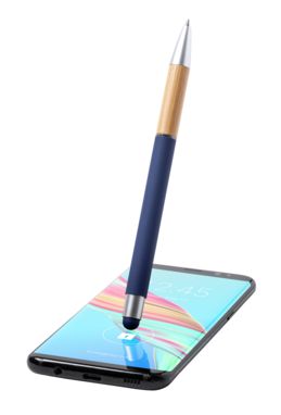 Сенсорна кулькова ручка Zabox, колір темно-синій - AP722052-06A- Фото №5