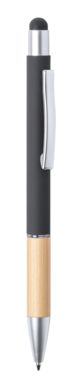 Сенсорна кулькова ручка Zabox, колір чорний - AP722052-10- Фото №3