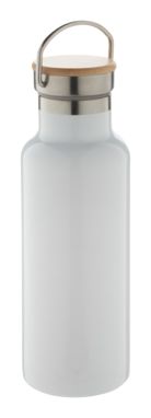 Вакуумная термос Mansalu Субо, цвет белый - AP808035-01- Фото №1