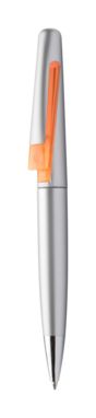 Шариковая ручка Aji, цвет серебристый - AP845075-21-03T- Фото №1