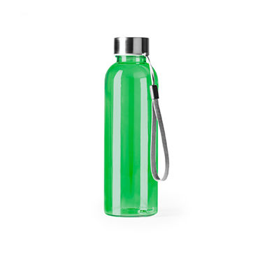 Пляшка з РПЕТ із напівпрозорим корпусом, колір папаротниковий - BI4067S1226- Фото №1