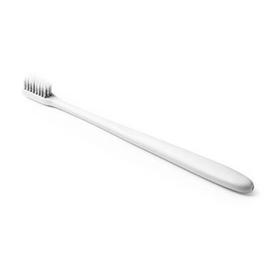 Зубна щітка з корпусом із PLA, колір білий - CI9945S101- Фото №1