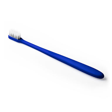 Зубная щетка с корпусом из PLA, цвет королевский синий - CI9945S105- Фото №1