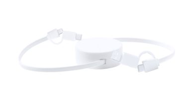 Зарядний кабель USB Kiotex, колір білий - AP722110- Фото №4