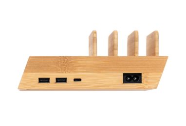 Зарядная станция USB Lupint, цвет естественный - AP722114- Фото №3